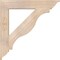 Ekena Millwork Funston Traditional Smooth Bracket, Douglas Fir, 5 1/2"W x 38"D x 38"H BKT06X38X38FST01SDF - alternate 3